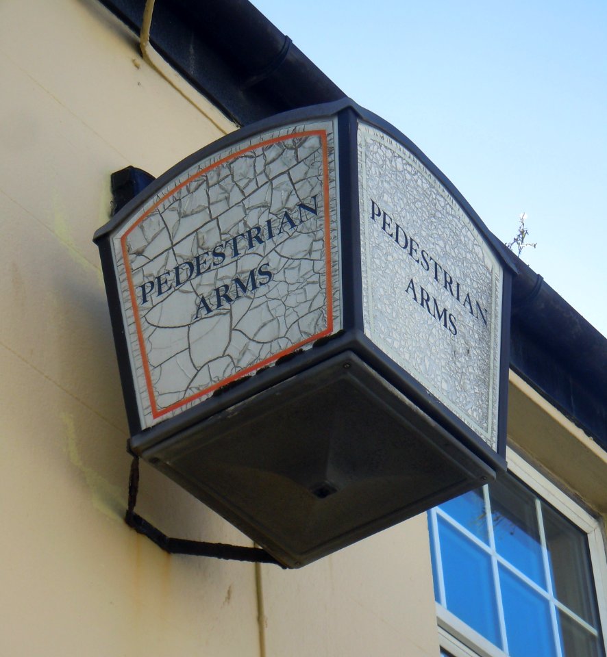 The Foundry pub, 13–14 Foundry Street, North Laine, Brighton (February 2018) (Decorative Lantern)