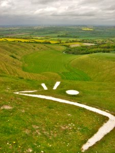 The head of the horse, Uffington