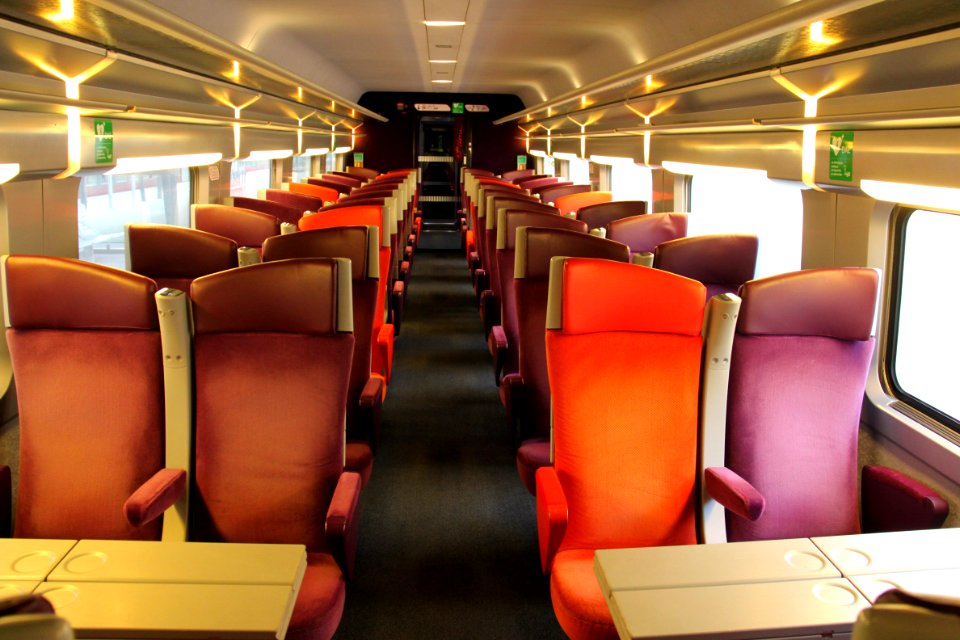 TGV Lacroix second class interior
