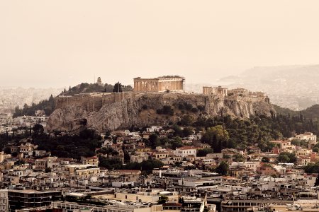 The Acropolis of Athens on June 6, 2020