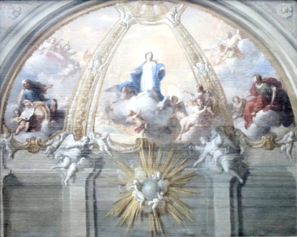 The Immaculate Conception by Placido Costanzi, c. 1730, Getty Center