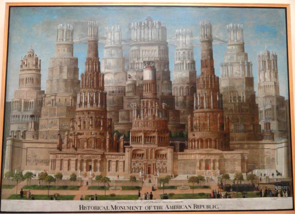 The Historical Monument of the American Republic, Erastus Salisbury Field, 1867-1888 - Museum of Fine Arts, Springfield, MA - DSC04006