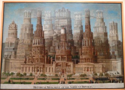 The Historical Monument of the American Republic, Erastus Salisbury Field, 1867-1888 - Museum of Fine Arts, Springfield, MA - DSC04006