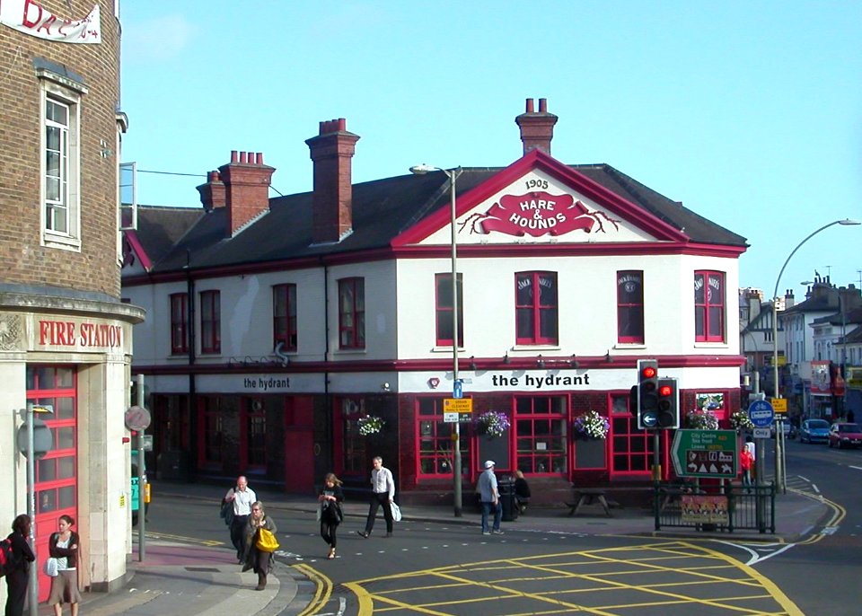 The Hydrant pub (formerly Hare and Hounds), Preston Circus, Brighton (August 2010) (1)