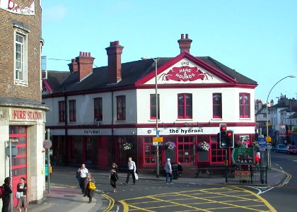 The Hydrant pub (formerly Hare and Hounds), Preston Circus, Brighton (August 2010) (1)