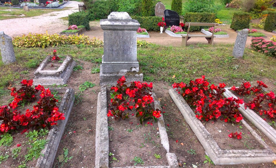 The grave of general Schultz Moritz