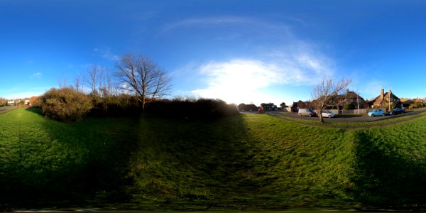 The Gorses Open Space, Cooden, Bexhill (360 panorama)