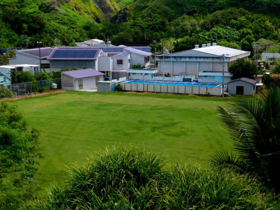 The Hahajima elementary and junior high school Hahajima Ogasawara Japan