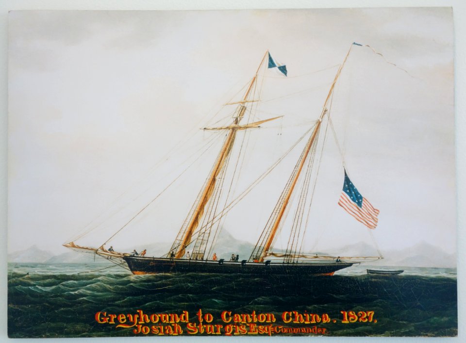 The Greyhound, a Baltimore clipper similar to The Frolic - Point Cabrillo Light Museum - California - DSC01951