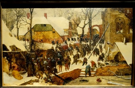 The adoration of the magi in the snow, 1563