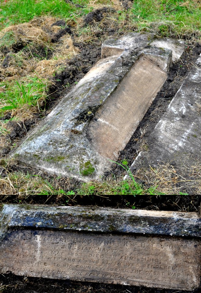 The grave of admiral Kerber