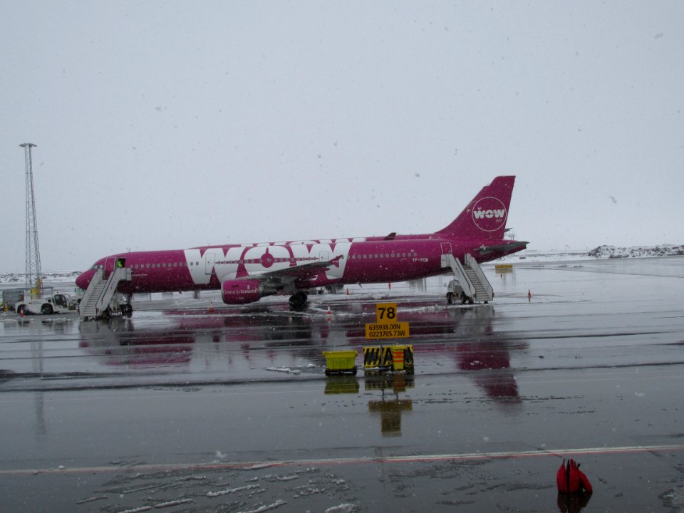 TF-SON aircraft in Iceland. 02