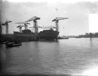 Tewaterlating Saxonhill bij de NDSM te Amsterdam, Bestanddeelnr 905-4286