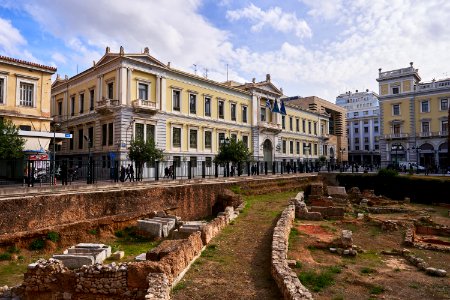 The Acharnean Street in Kotzia Square on November 11, 2019