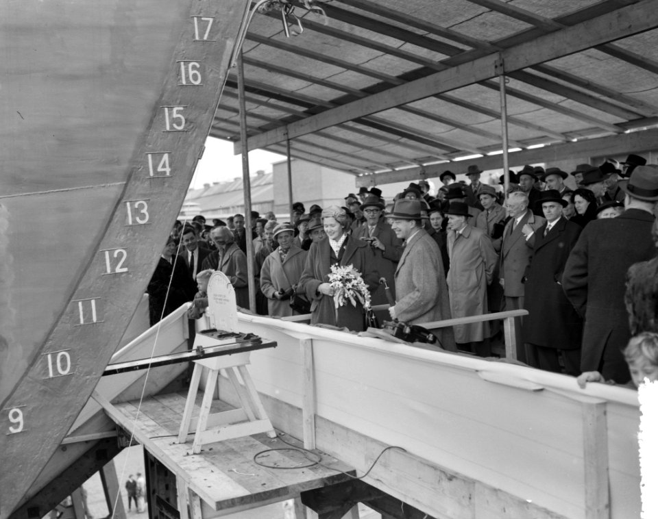 Tewaterlating Ms Merwelloyd RDU te Rotterdam, Bestanddeelnr 908-1463