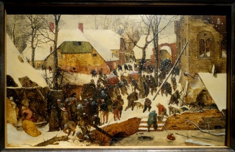 The adoration of the magi in the snow, 1563 v2