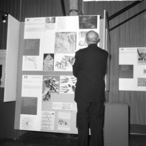 The art of writing, Unesco-tentoonstelling in het Instituut voor Nijverheid en T, Bestanddeelnr 917-1459