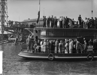 Tewaterlating snijkopzuiger werf Gusto Schiedam, Bestanddeelnr 906-4589