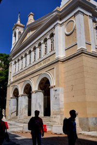 The Church of Saint Irene on Aiolou Street on August 11, 2020