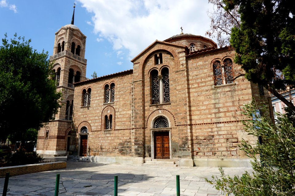 The Church of the Holy Trinity (Russian Church) in Athens on 8 September 2018