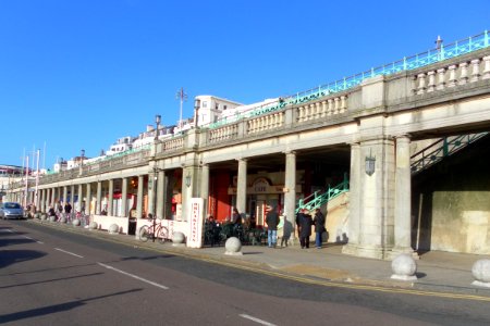 The Colonnade, Madeira Drive, Brighton (NHLE Code 1381699) (January 2012)