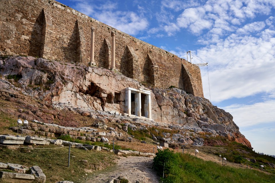 The Choragic Monument of Thrasyllus on March 5, 2020