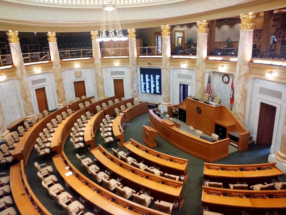 The Arkansas House of Representatives floor