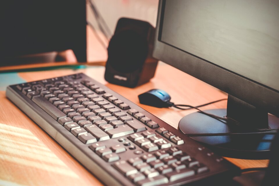 Technology laptop screen