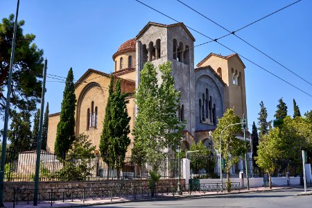 The Church of Holy Trinity (Kerameikos) on August 10, 2020