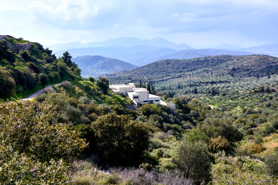 The Archaeological Museum of Mycenae on 26 March 2019
