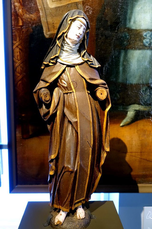 The Blessed Elizabeth of Reute by Martin Zurn, Waldsee, Kreis Ravensburg, 1600-1650 AD - Landesmuseum Württemberg - Stuttgart, Germany - DSC03209