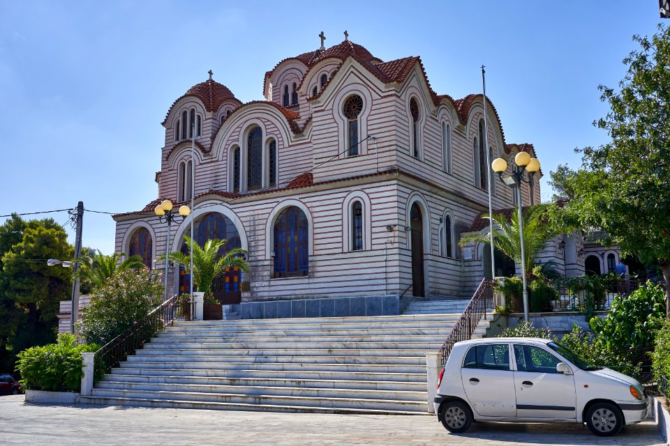 The Church of Saint Marina (Hill of the Nymphs) on August 10, 2020