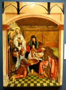 The Circumcision by Fernando Gallego, 1480-1488, oil on panel - University of Arizona Museum of Art - University of Arizona - Tucson, AZ - DSC08315