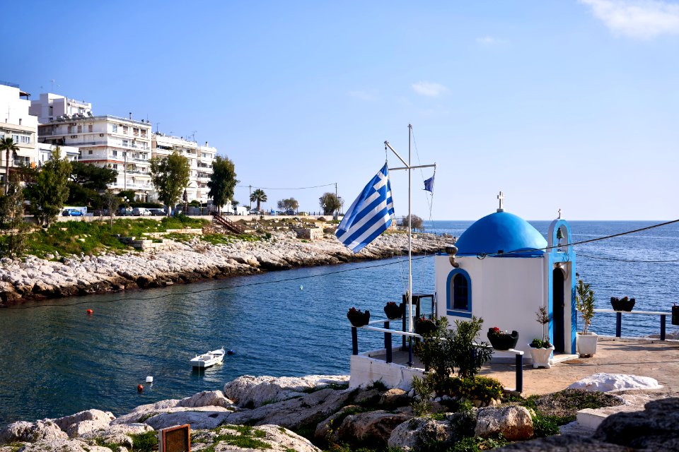 The Chapel of Agios Nikolaos (Saint Nicholas Chapel) on Akti Themistokleous, 22 February 2019