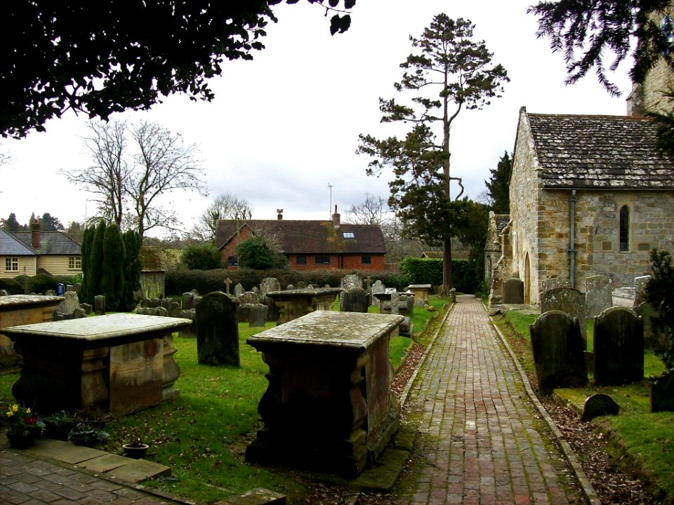 The churchyard, St Giles, Horsted Keynes