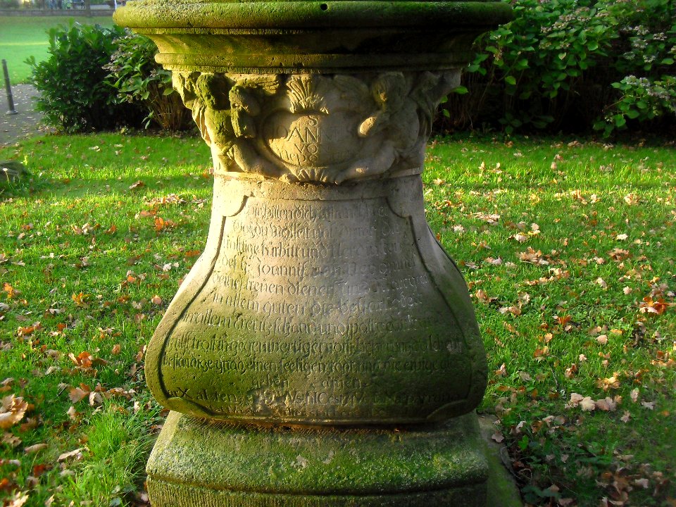 Thüle-Nepomukstatue-Inschrift