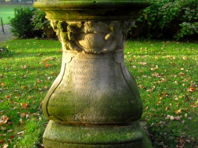 Thüle-Nepomukstatue-Inschrift