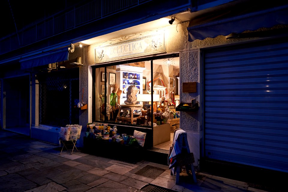 The antique store Eclectica on August 29, 2020