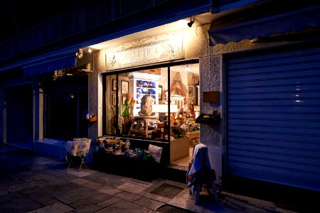 The antique store Eclectica on August 29, 2020