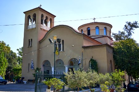 The Church of Saint Athanasios (Thiseio) on August 10, 2020