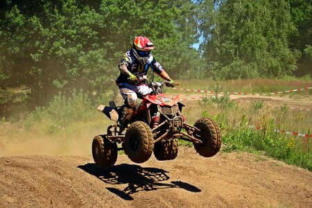 Motorcycle sport race all-terrain vehicle