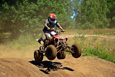 Motorcycle sport race all-terrain vehicle photo