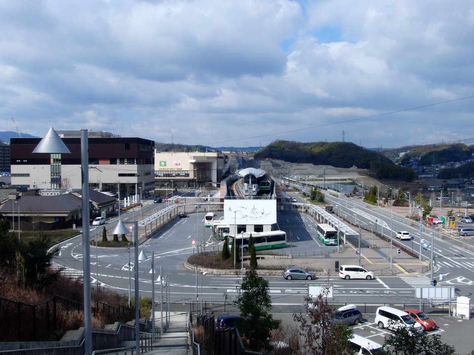 The circumference of Gakken Nara Tomigaoka station