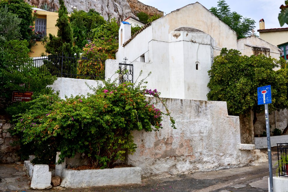 The Church of Saint George of the Rock (Acropolis) on August 9, 2020