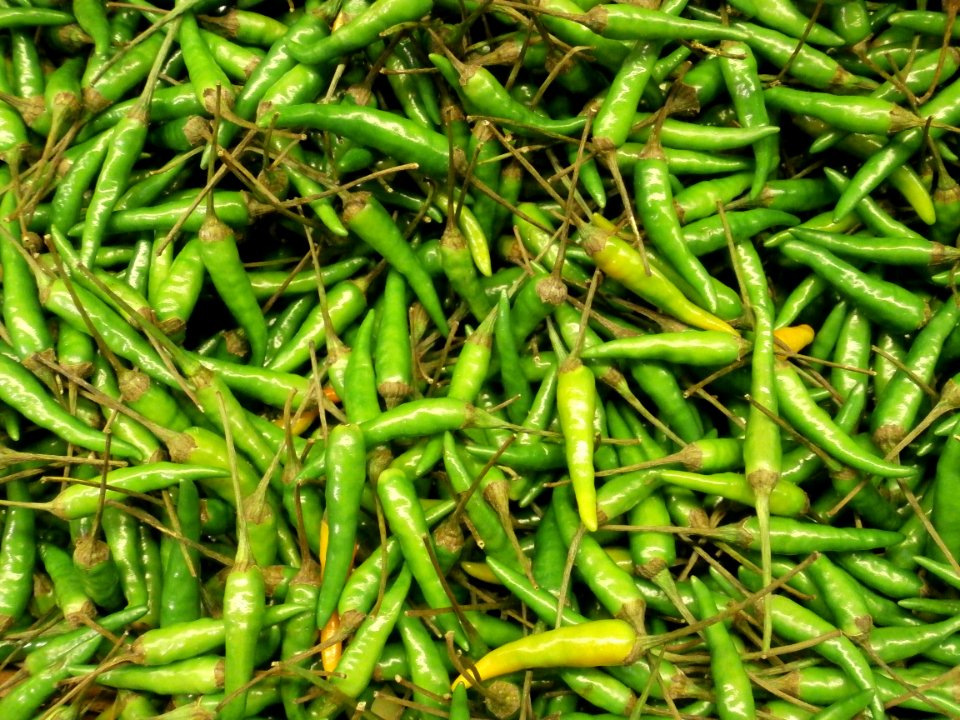 Thai chili peppers