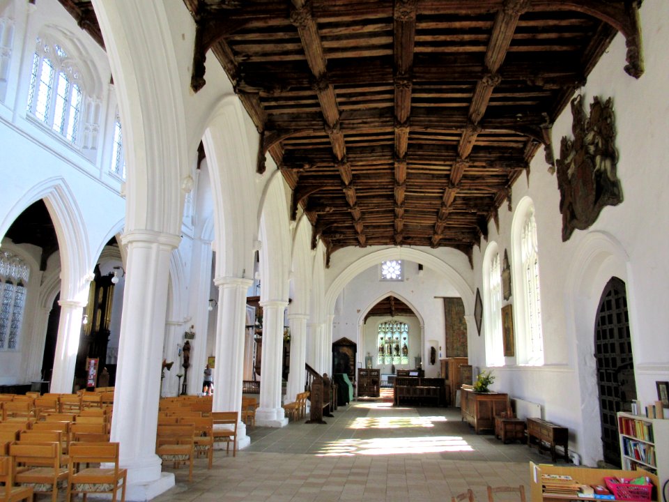 Thaxted church, south aisle 01