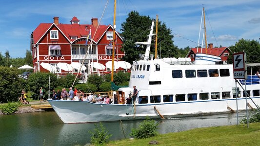 Gota canal borensberg canal boat