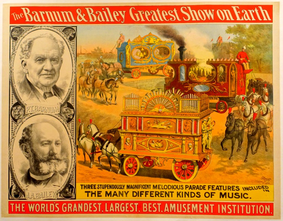 The Barnum & Bailey Greatest Show on Earth - Circus Museum - John and Mable Ringling Museum of Art - Sarasota, FL - DSC00486