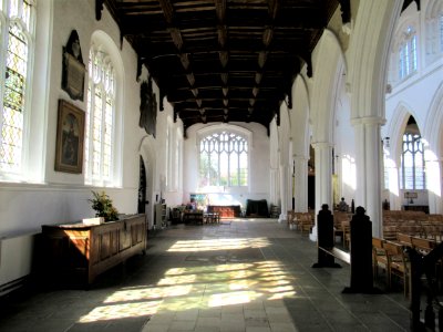 Thaxted church, south aisle 03