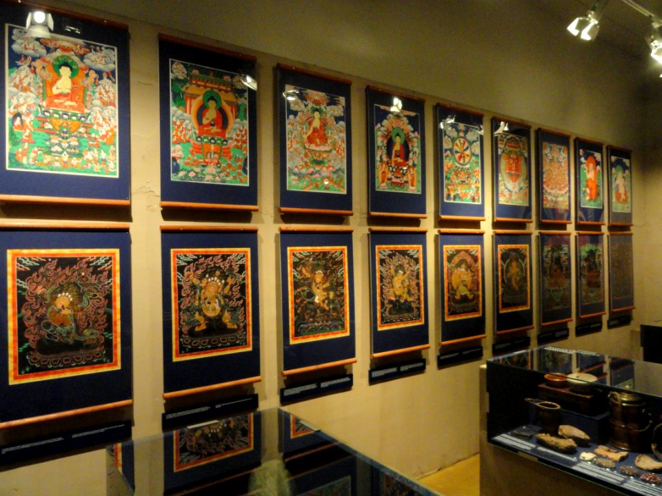 Thangkas - C. G. Mannerheim collection - Museum of Cultures (Helsinki) - DSC04876